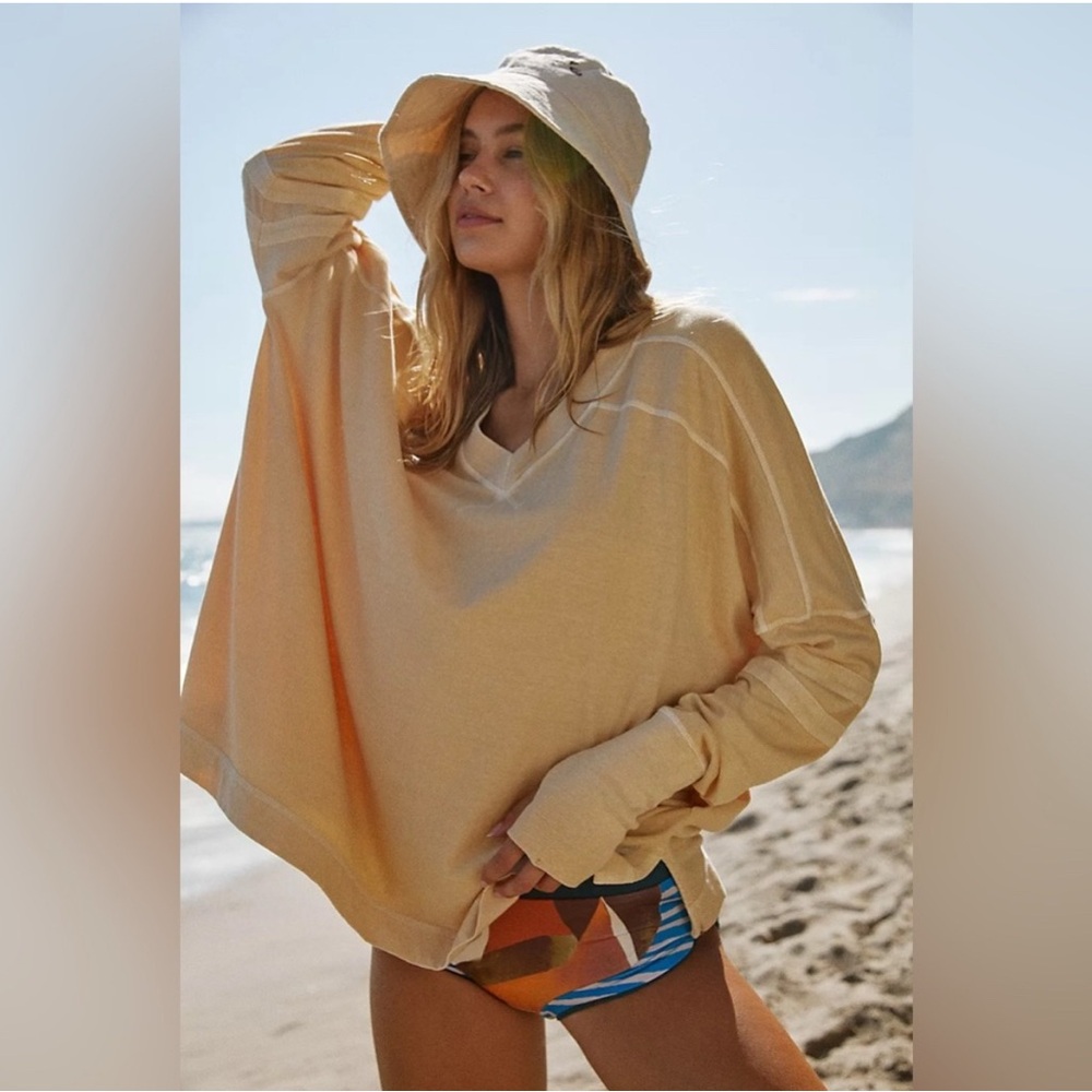 Free People Movement All Star Layer Long Sleeve- Latte